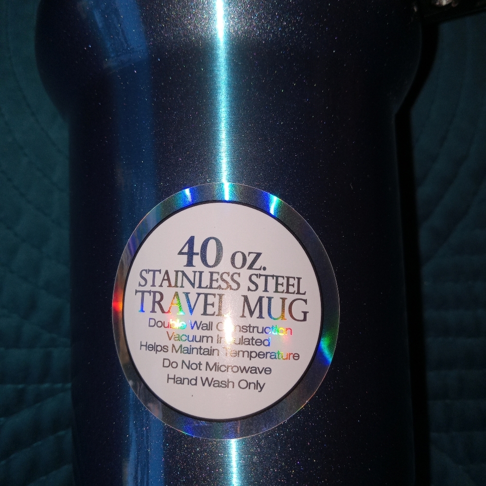 Peanuts Snoopy 40 oz TUMBLER Travel Mug Double Wall New Friends - Picture 7 of 7